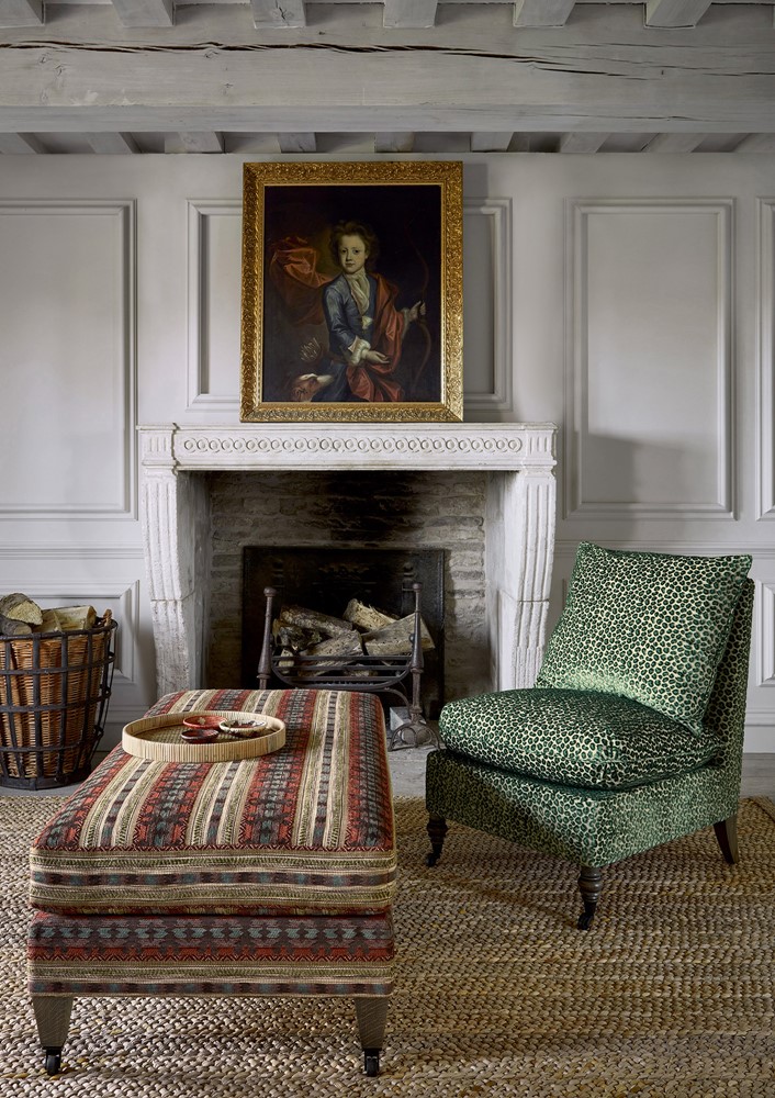 Velours Wilde tissu Colefax and Fawler